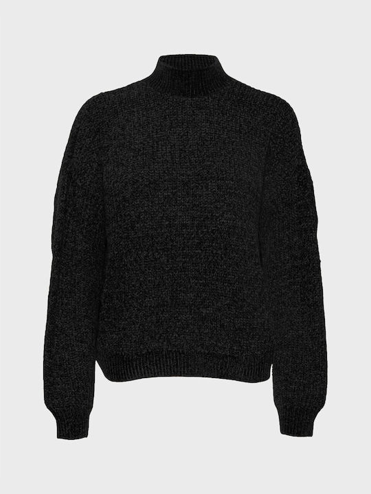 Vero Moda Damen Langarm Pullover Black