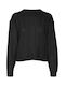 Vero Moda Women's Long Sleeve Sweater Cotton Black