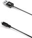 Celly Regular USB 2.0 to micro USB Cable Μαύρο 1m
