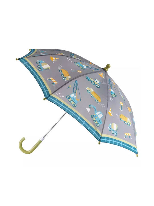 Stephen Joseph Kids Curved Handle Umbrella Beige