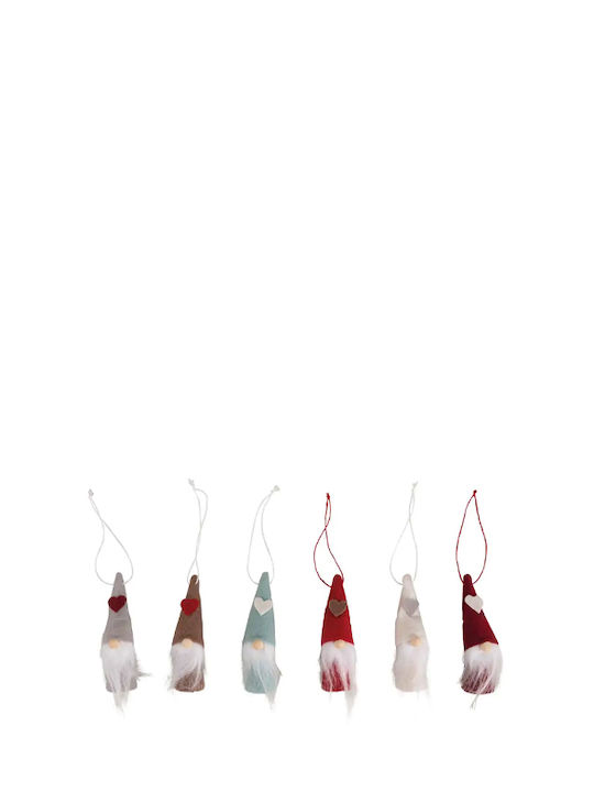 Hanging Ornament Multicolour Felt 10cm Various Colors