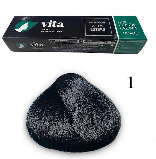 Vita Hair Professional Vita Hair Professional Hair Dye Black Blue 100ml