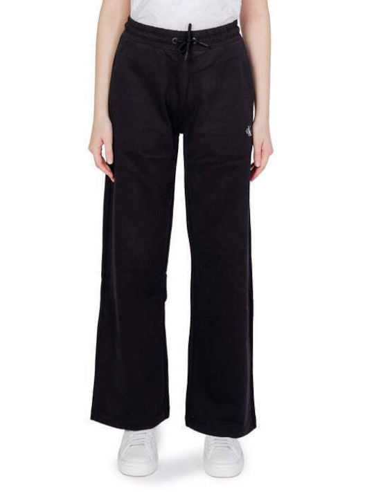 Calvin Klein Women's Cotton Trousers Black