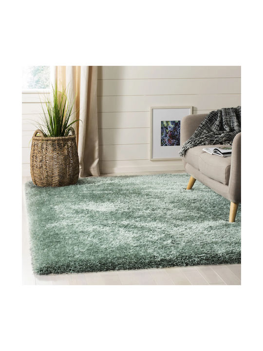 Saray Home Oslo Covor Rectangular Shaggy Verde