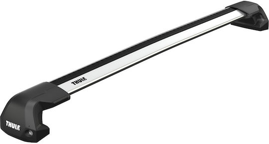 Thule Bare de Acoperiș din Aluminiu Wingbar Edge pentru Seat Tarraco 2019+ pentru Mașini cu Bare de Acoperiș din Fabricație (Set cu Picioare) Argintii