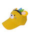 TakTakBaby Παιδικό Καπέλο Jockey Υφασμάτινο Κίτρινο