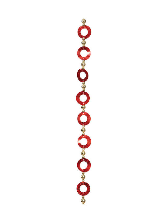Lianos Christmas Garland Red 200cm 1pc