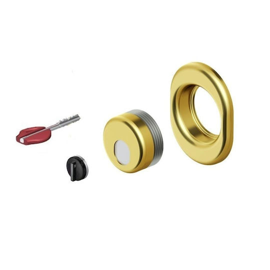Disec Magnetisch Defender Schloss Gepanzerte Tür Gold