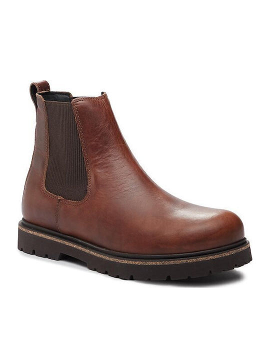 Birkenstock Highwood Brown Chelsea Boots
