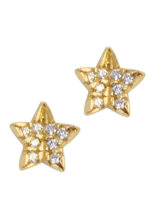 Katsigiannis Cercei Studs Stele Din Aur 14K