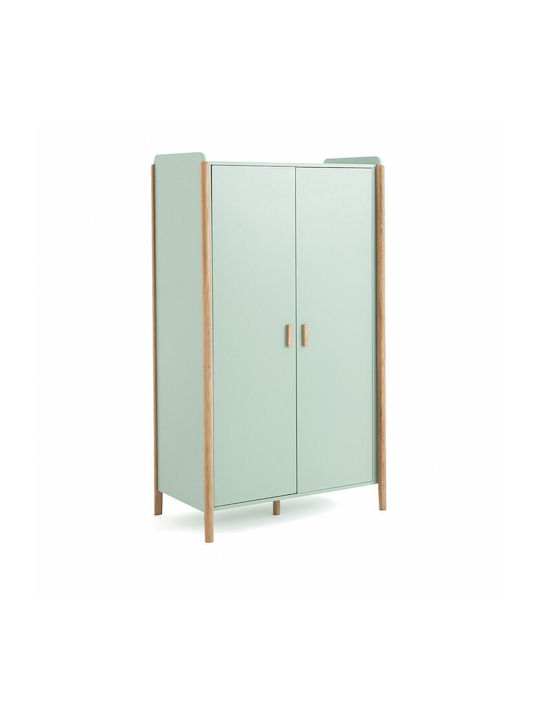 Zwei Türen Schrank Grün 95.8x54.7x166.6cm