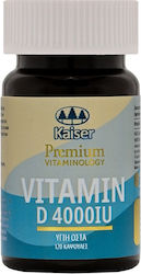 Kaiser 1889 Premium Vitaminology Βιταμίνη 4000iu 120 κάψουλες Kaiser 1889 Premium Vitaminology Βιταμίνη 4000iu 120 κάψουλες