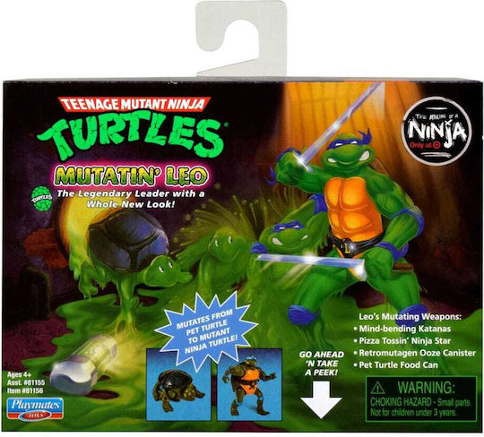 Χελωνονιντζάκια Teenage Mutant Ninja Turtles Mutatin' Leo