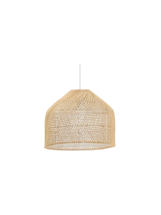 Gallis Verstellbar Hängelampe Beige mit Seil für Fassung E27
