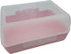 Beboulino Plastic Kids' Food Container 1.6lt Pink