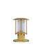 Andromeda Outdoor Floor Lamp Lantern for E27 Socket Bronze