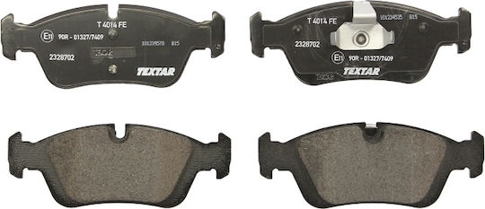 Textar Brake Pad Front 4pcs for Bentley Brooklands BMW E36