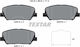 Textar Brake Pad Front 4pcs for Hyundai Genesis Kia Cerato