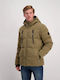 Winter Jacke Khaki