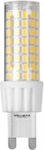 Wellmax LED Lampen für Fassung G9 Warmes Weiß 800lm 5Stück