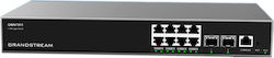 Grandstream GWN7811 Managed L3 Switch with 8 Gigabit (1Gbps) Ethernet Ports and 2 SFP Ports