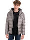 Vcode Herren Winter Jacke Puffer Γκρι