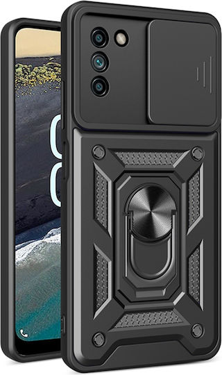 Techsuit Camshield Series Back Cover Πλαστικό / Σιλικόνης Μαύρο (Nokia G22)