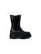 Calvin Klein Leather Women's Boots Black