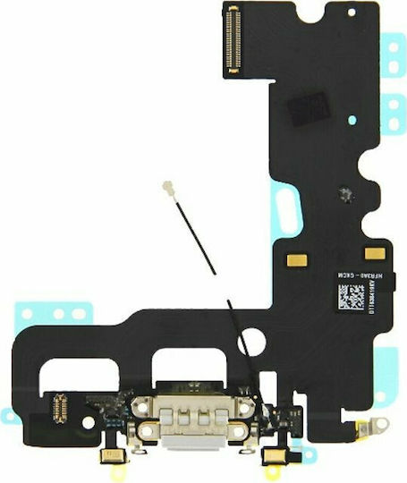 Kabel mit Anschluss zum Aufladen in Weiß Farbe für iPhone 7.