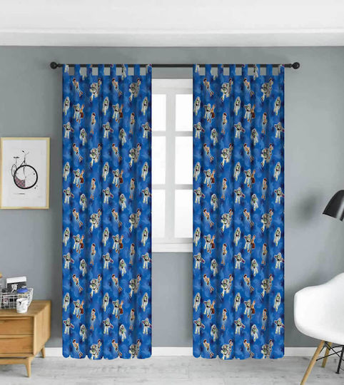 Vasilas Home Toy Story Curtain With Suspenders