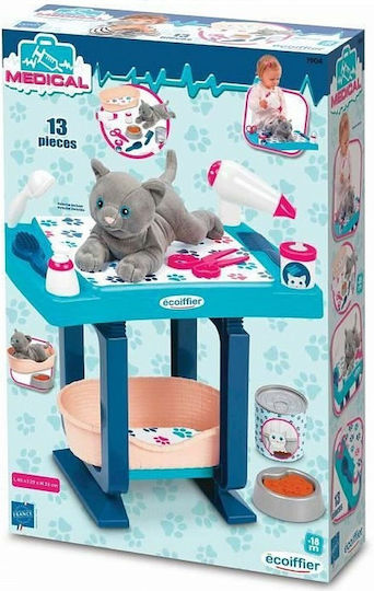 Ecoiffier Kids Medical Set for Ages 3 and Up 13 Pieces
