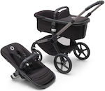 Bugaboo Fox 5 Verstellbar Kinderwagen Geeignet für Neugeborene Graphite Midnight Black