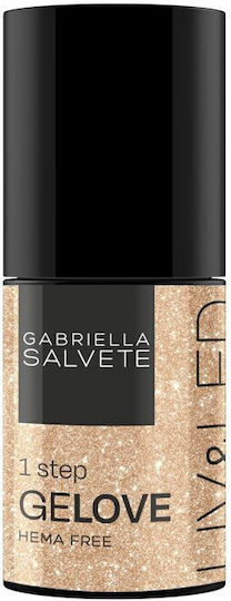 Gabriella Salvete Glossy Nagellacke Lang anhaltende Gold Farbe 8ml