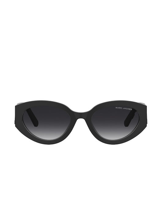 Marc Jacobs Women's Sunglasses with Black Plastic Frame and Black Gradient Lens MARC 694/G/S 08A