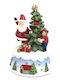 Spieluhr-Welt Weihnachts- Dekorative Darstellung Mehrfarbig mit Musik 16x10x10cm