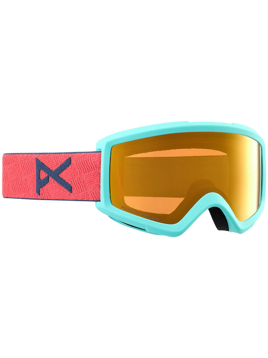 Burton M Anon Hg Helix 2.0 Μάσκα Σκι & Snowboard Ενηλίκων με Φιμέ Φακό σε Πολύχρωμο Χρώμα