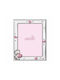 Atelier Kinder Fotorahmen Silber Rosa