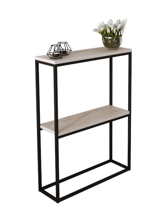 Manson Wooden Console Table Sonoma L60xW20xH80cm