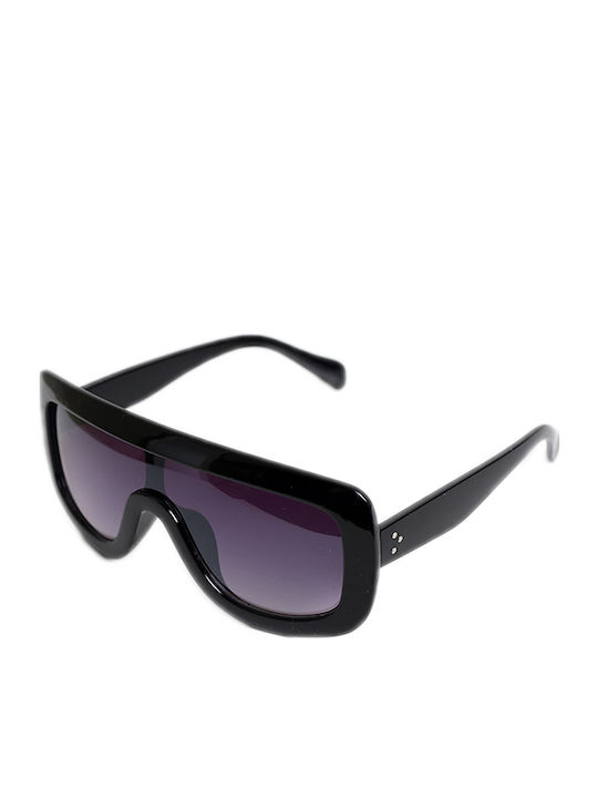 Looks Style Eyewear Γυαλιά Ηλίου Μαύρα με Κοκκάλινο Σκελετό Looks Style Eyewear Γυαλιά Ηλίου Μαύρα με Κοκκάλινο Σκελετό