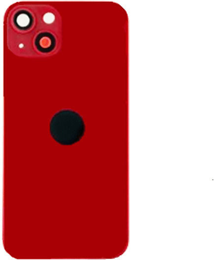 Batterieabdeckung Hinten Rot für Apple iPhone 13.