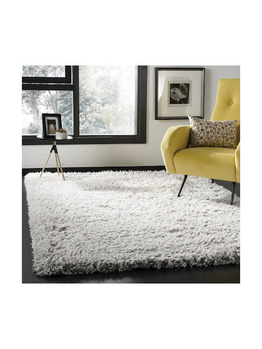 Saray Home Oslo Covor Rectangular Shaggy Gri deschis