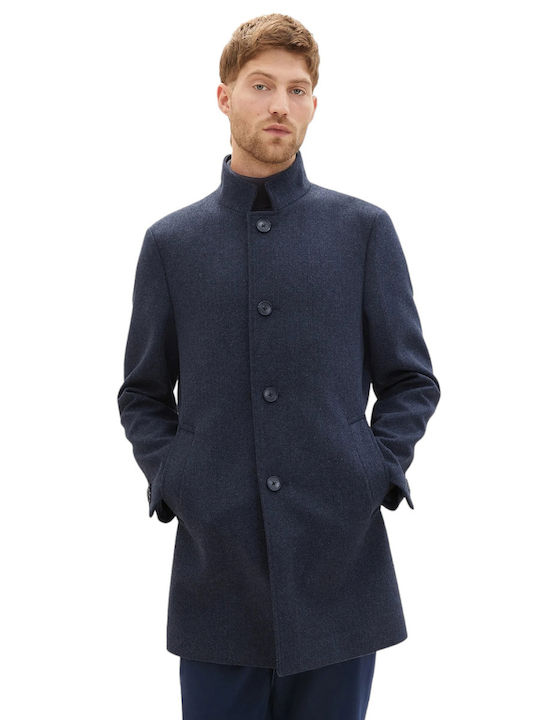 Tom Tailor Men s Winter Jacket BLUE 1037407 32530 Skroutz.cy
