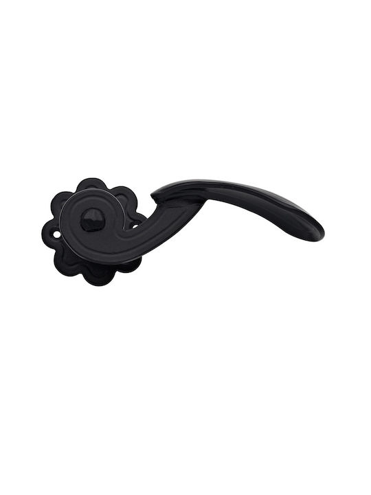 Zogometal Lever cu Rosette 145 cu Epistomio Black