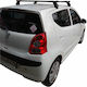 Hermes für Nissan Pixo (mit Dachträgerfüßen) Schwarze