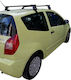 Hermes Μπάρες Οροφής Ατσάλινες για Citroen C2 (Σετ με πόδια) Μαύρες