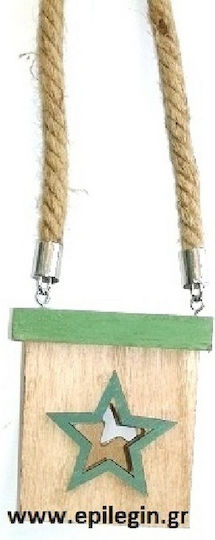 TnS Christmas Wood Green Lantern