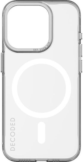 Decoded Back Cover Σιλικόνης Διάφανο (iPhone 15 Pro)