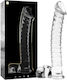 Ibiza Γυάλινο Dildo Διάφανο 21.5cm