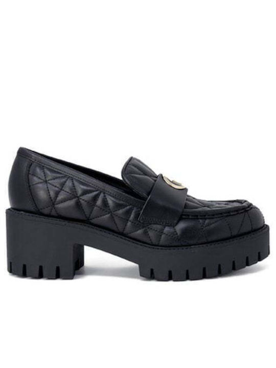 Guess Din piele Pantofi cu toc Negre