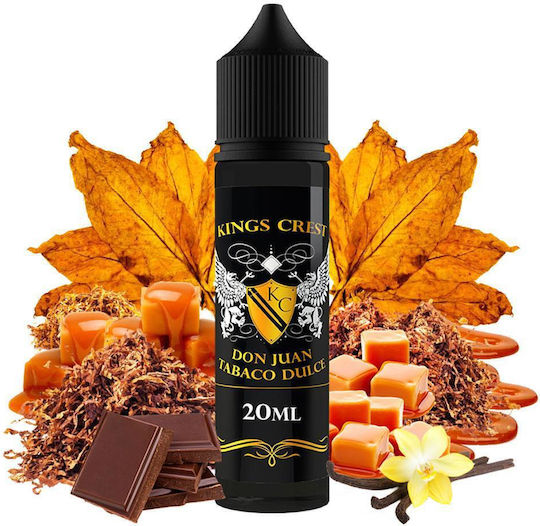 Kings Crest Flavor Shot Don Juan Tabaco Dulce 20ml/60ml 1τμχ